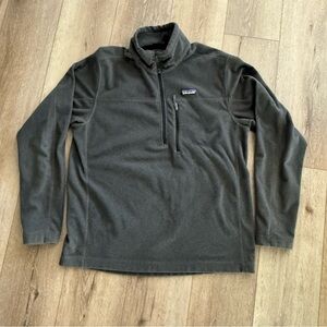 Patagonia dark gray Quarter-Zip Pullover